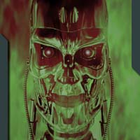 terminator t800 t-800 fire evil